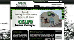 Desktop Screenshot of ollispressurewashing.com